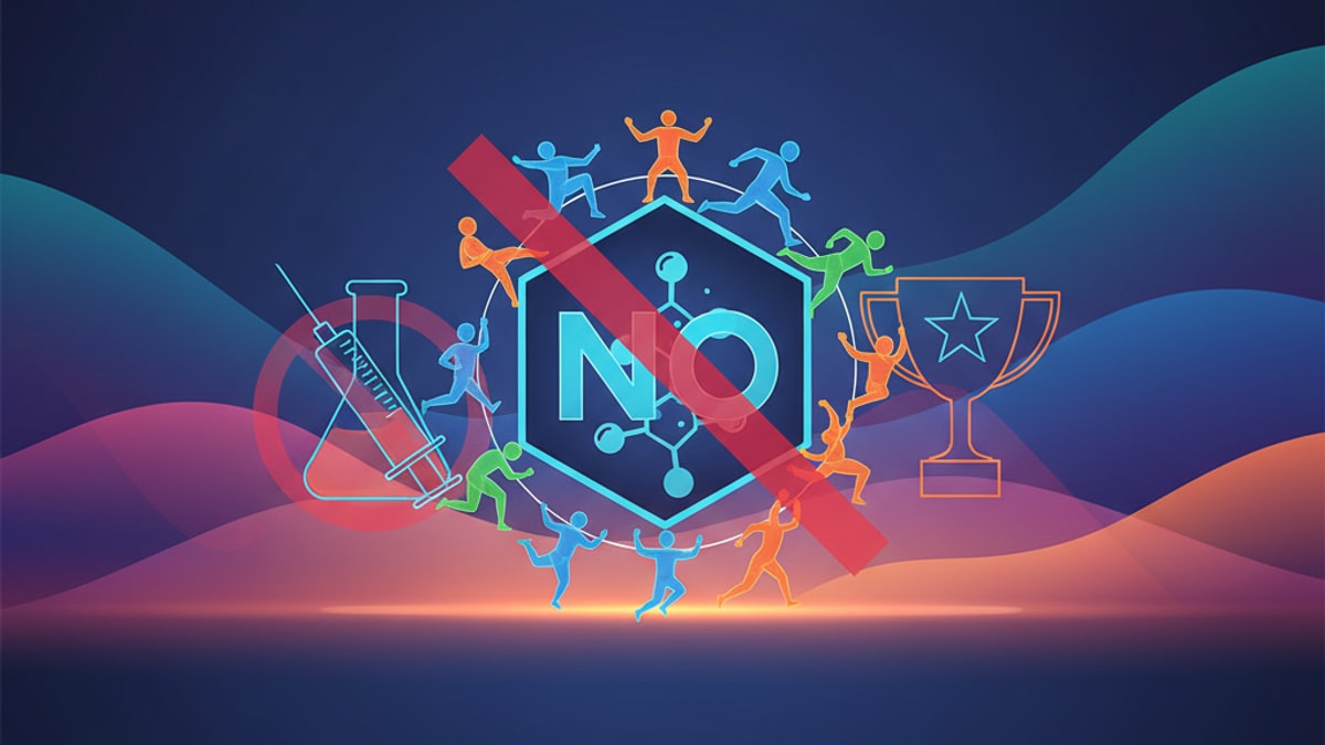 Blog Post: why is bpc 157 a banned substance - Professional illustration