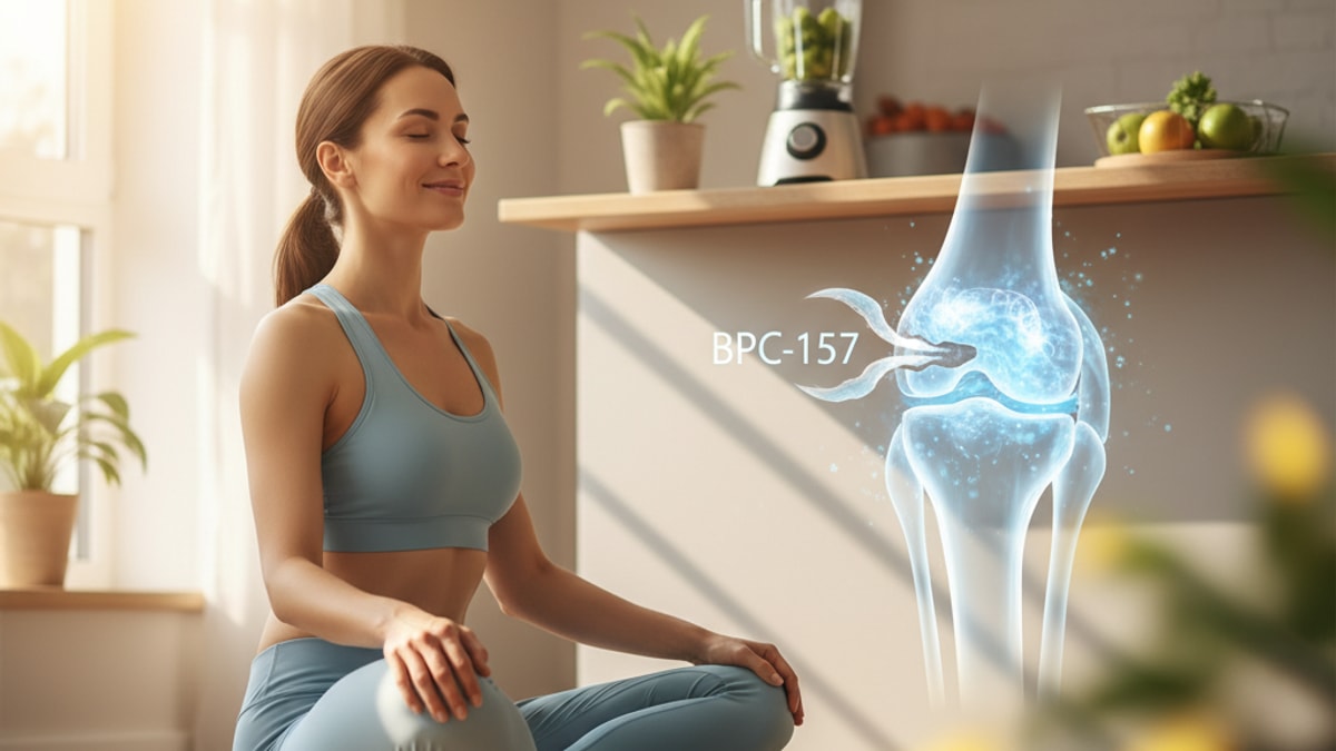 Blog Post: can bpc 157 heal meniscus - Professional illustration