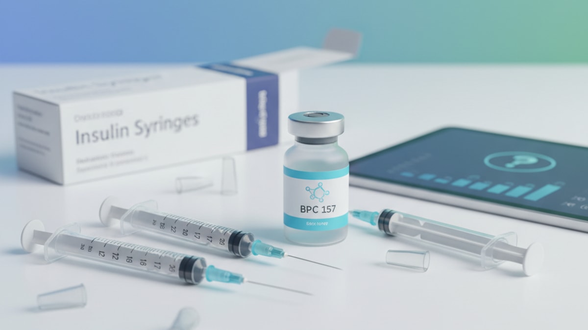 Blog Post: what size needle to use for bpc 157 - Professional illustration