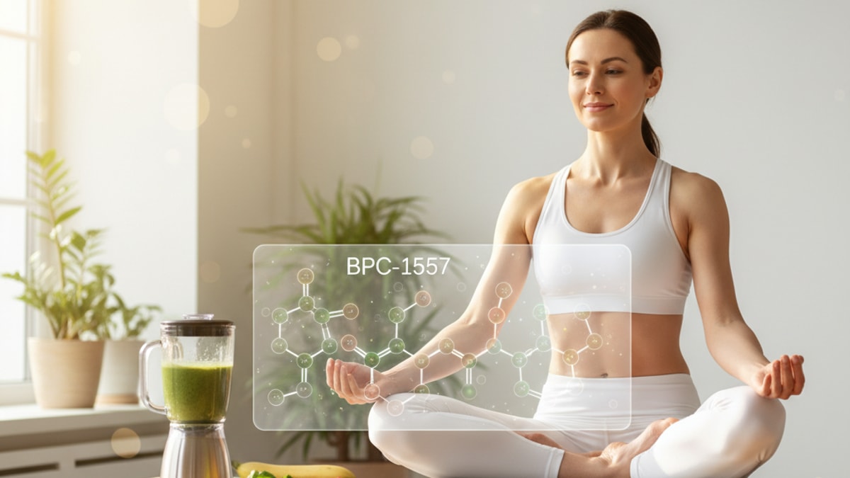 Blog Post: what are the ingredients in bpc 157 - Professional illustration