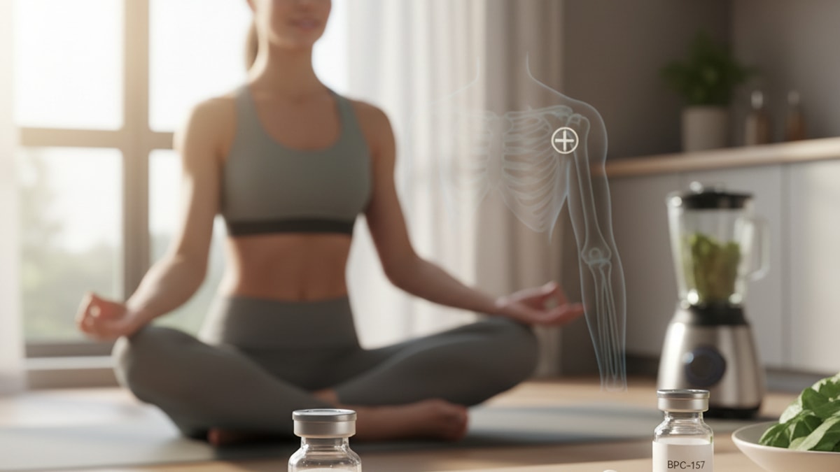 Blog Post: how to mix and inject bpc 157 - Professional illustration