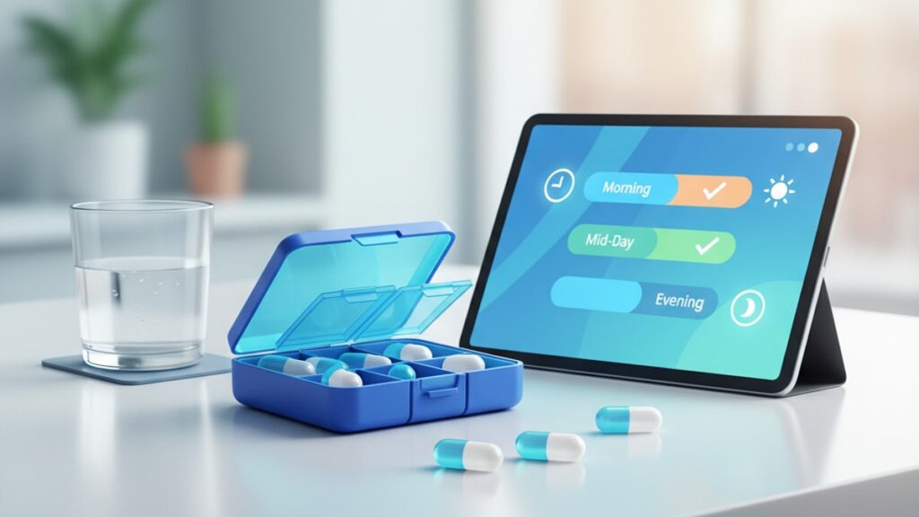 Blog Post: when to take bpc 157 tablets - Professional illustration