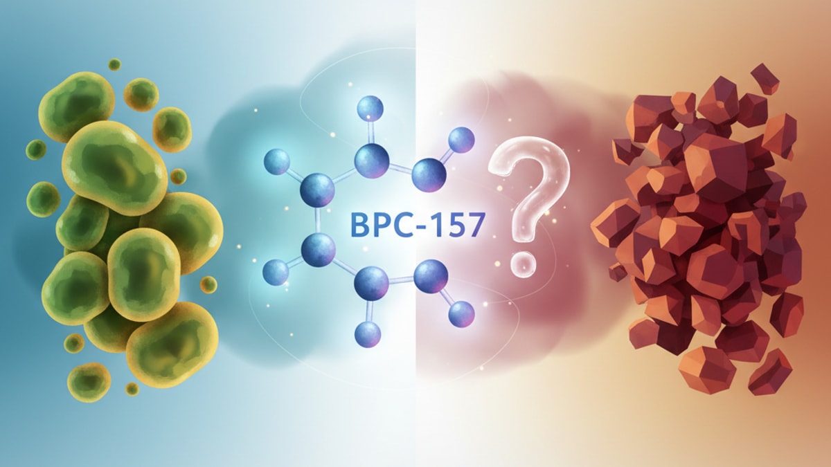 Blog Post: does bpc 157 cause tumors - Professional illustration