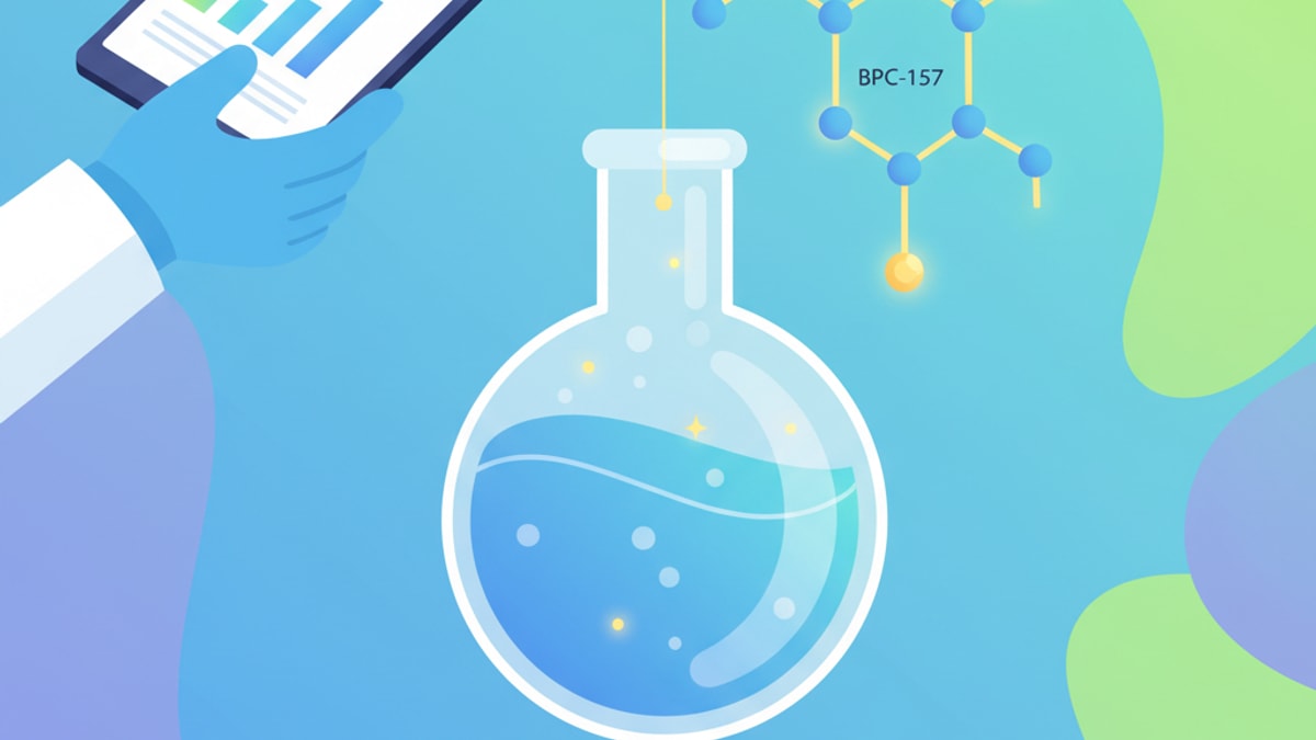 Blog Post: will bpc-157 pop on a drug test - Professional illustration