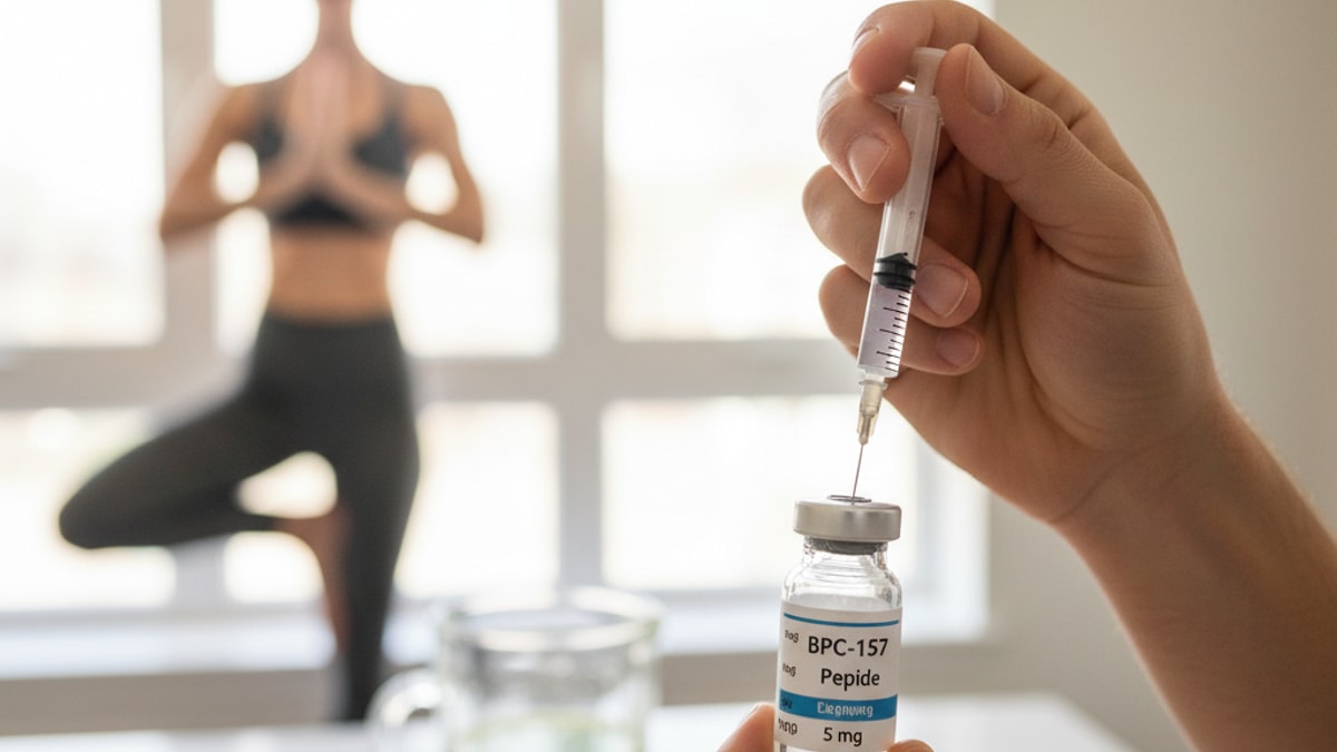 Blog Post: how many milligrams of bpc 157 per day - Professional illustration