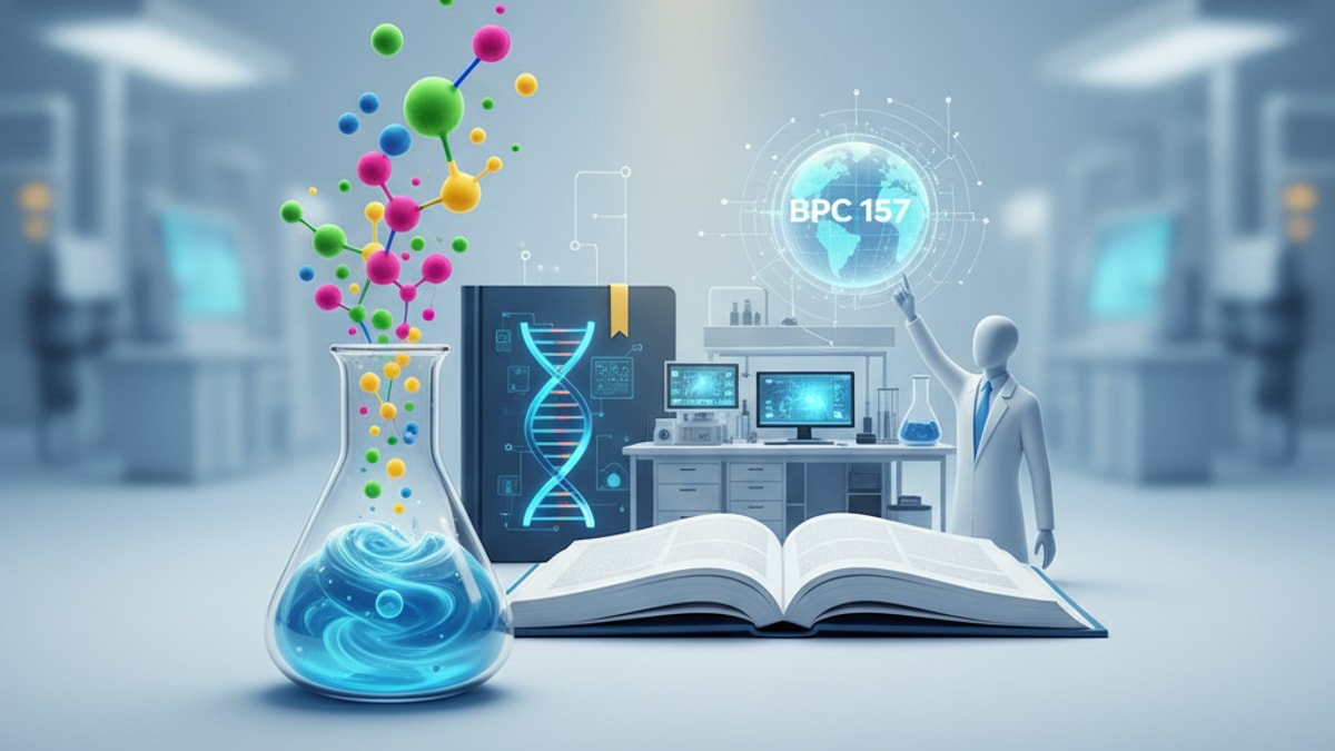 Blog Post: who invented bpc 157 - Professional illustration