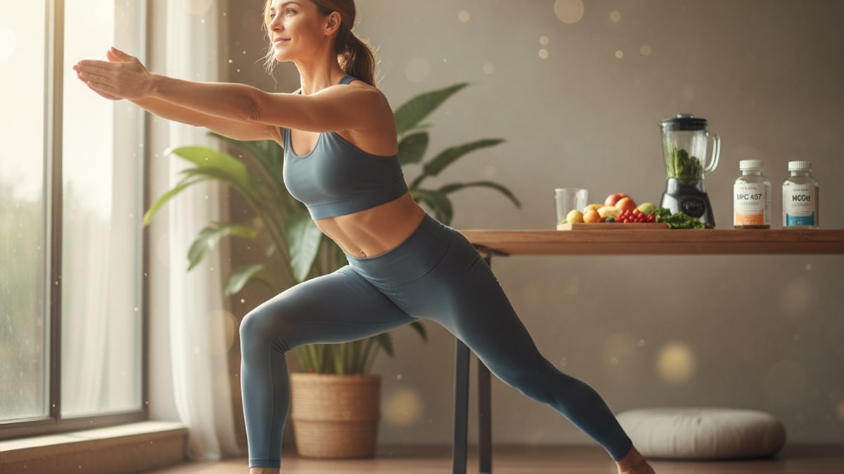 Blog Post: can you stack bpc-157 with hgh - Professional illustration