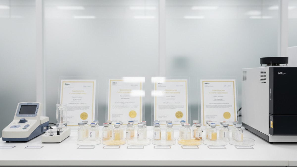 Blog Post: Survodutide quality real vs fake - Professional illustration