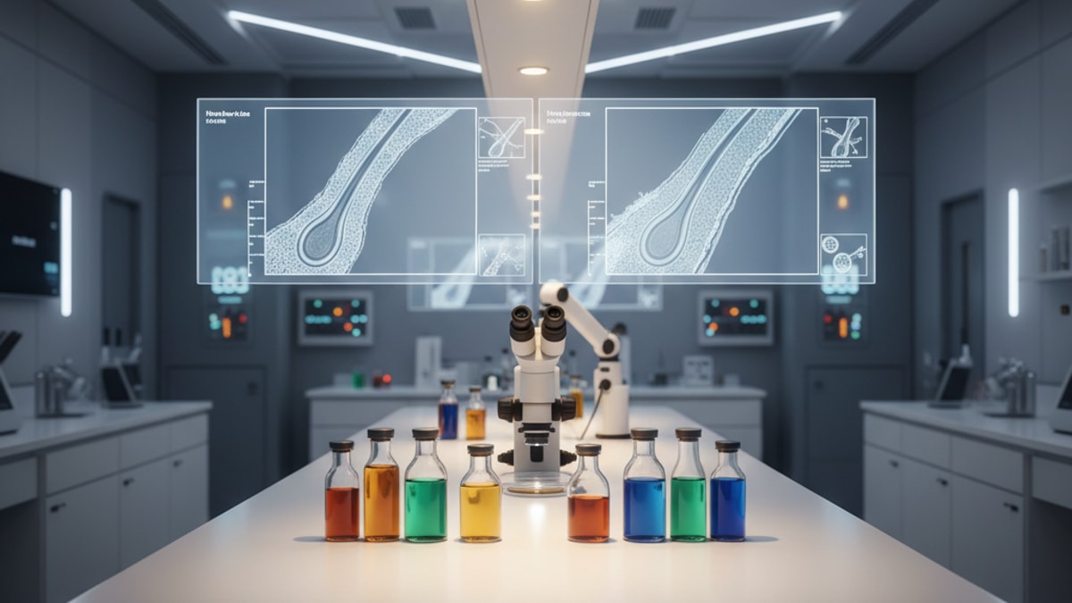 Blog Post: best AHK-Cu for scalp health - Professional illustration