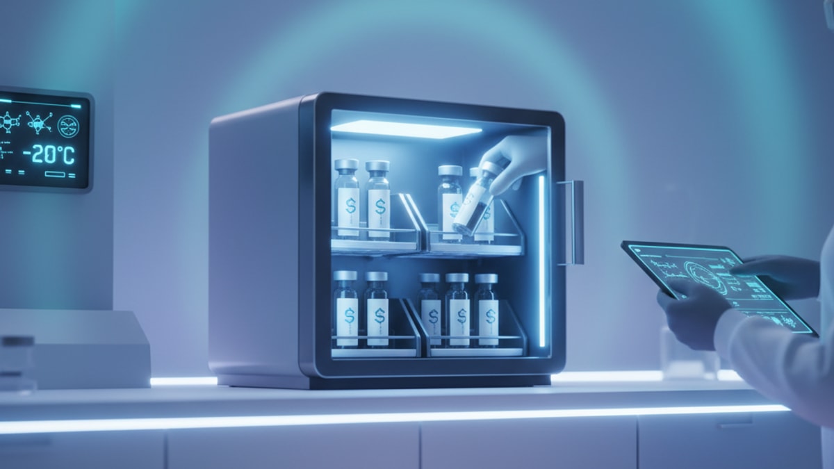 Blog Post: Survodutide storage - Professional illustration