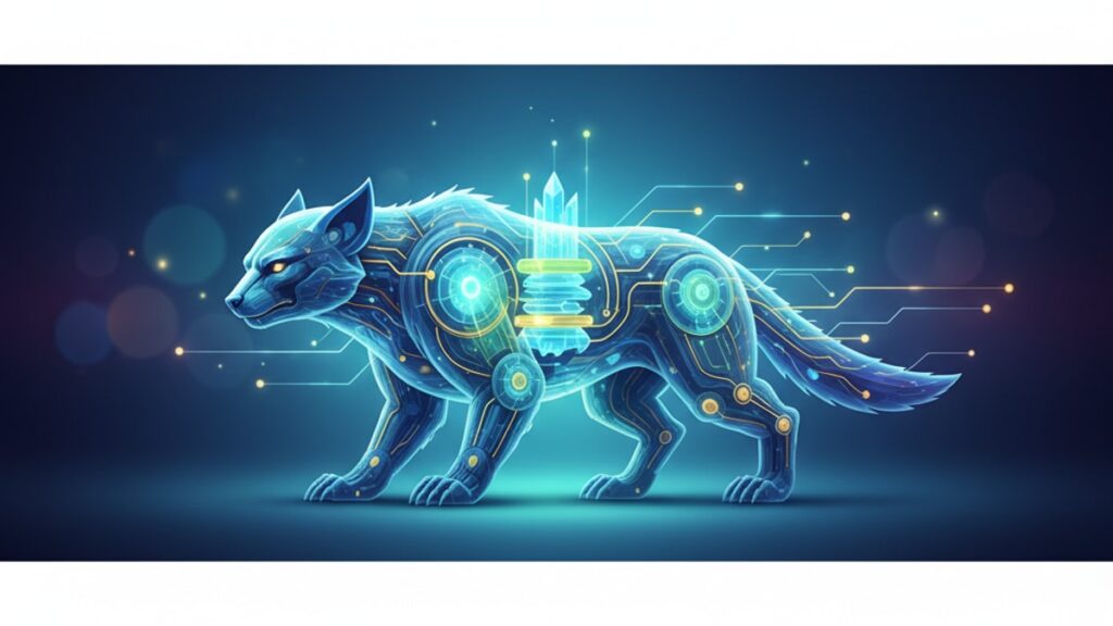 Blog Post: Wolverine Stack for multi-pathway healing - Professional illustration