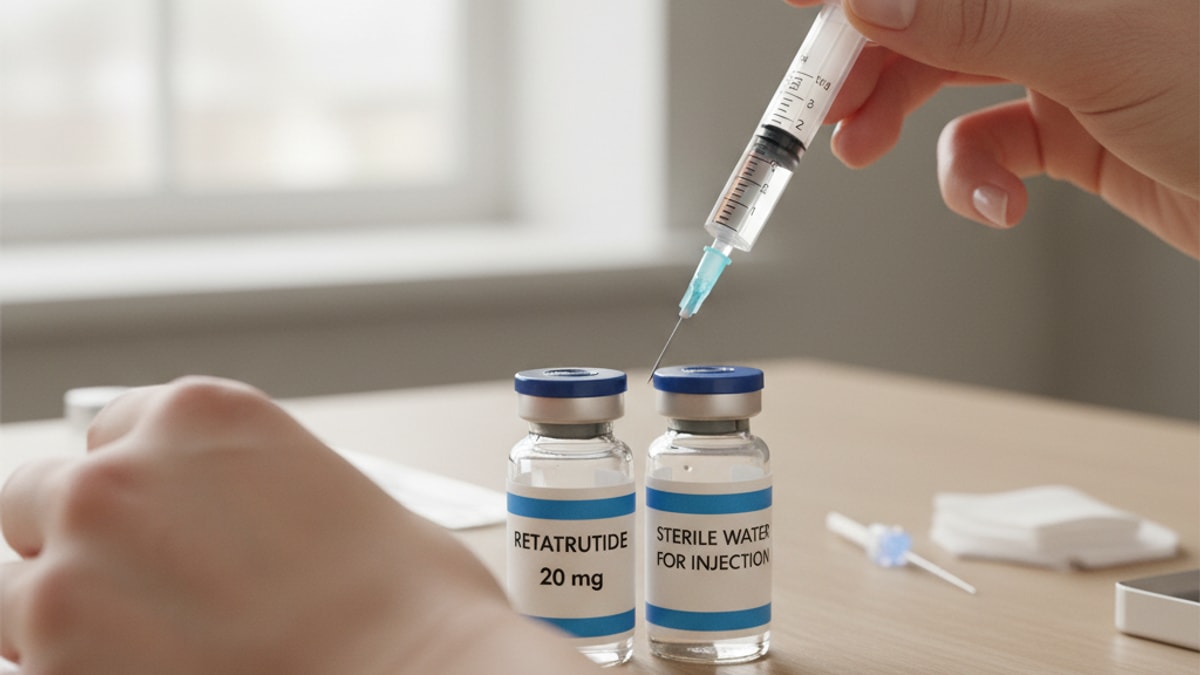 Reconstituting 20 mg Retatrutide: The Lab Professional's Guide