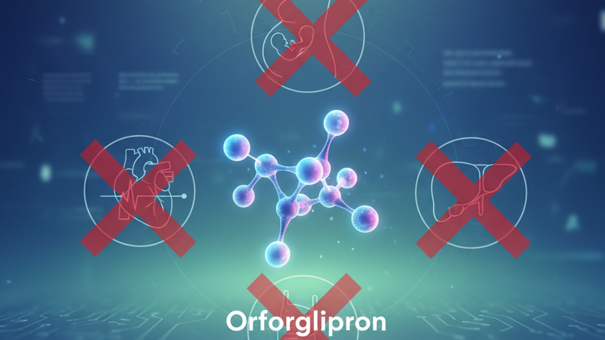 Blog Post: Orforglipron contraindications - Professional illustration