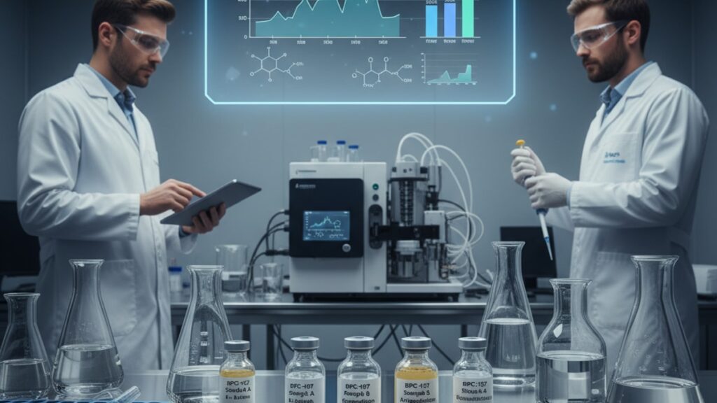 Blog Post: BPC-157 degradation reconstituted - Professional illustration