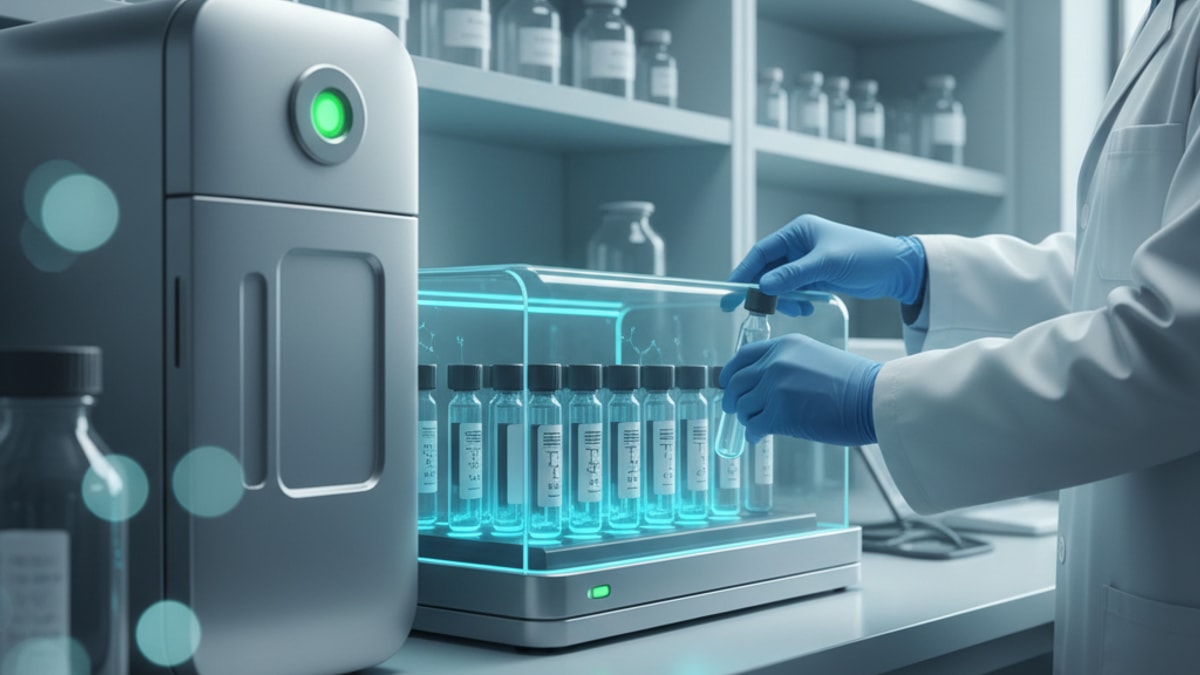 Blog Post: Cagrilintide storage - Professional illustration