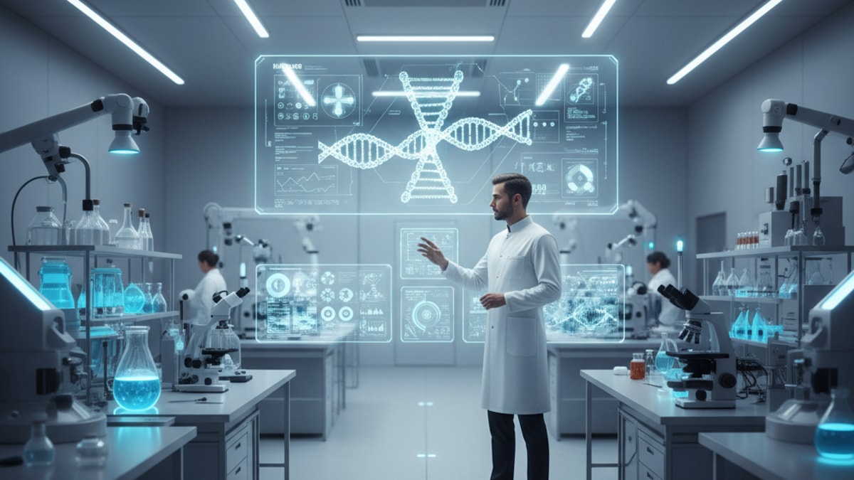 Blog Post: Sermorelin anti-aging - Professional illustration