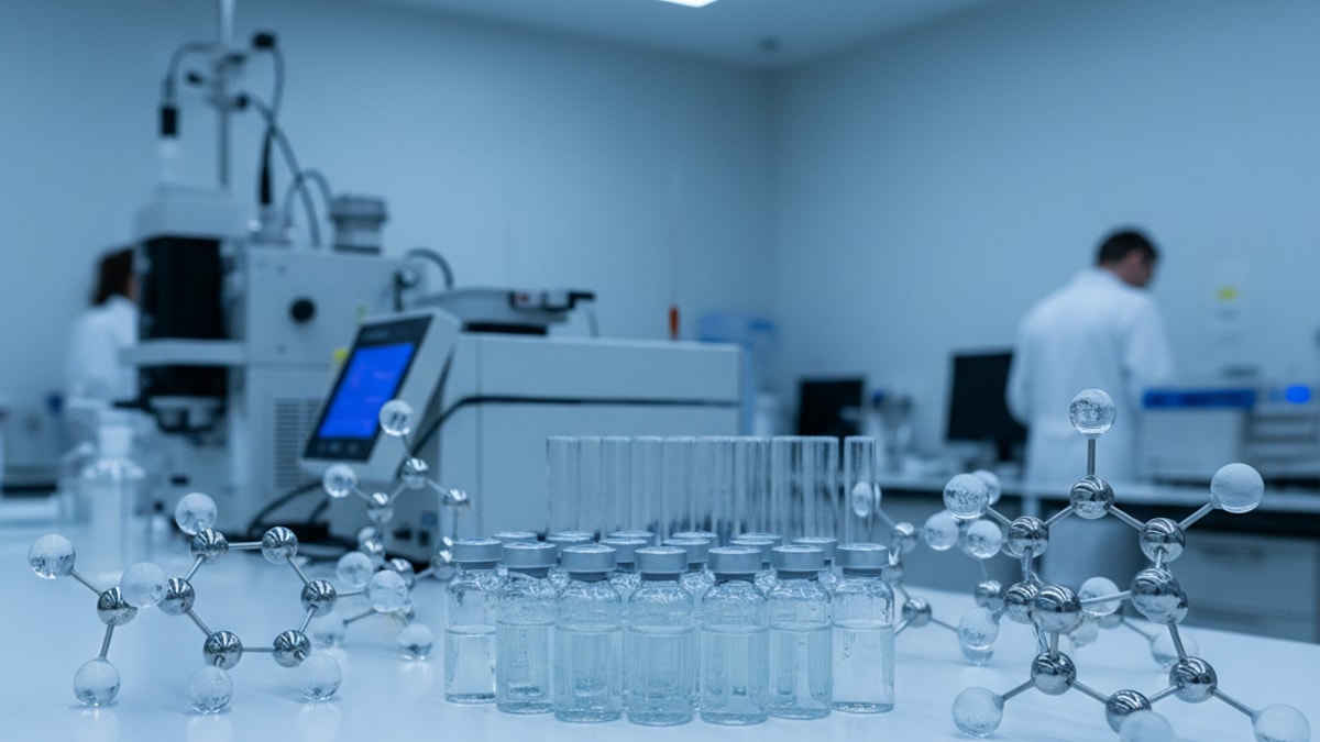 Blog Post: how does CJC-1295 no DAC work - Professional illustration