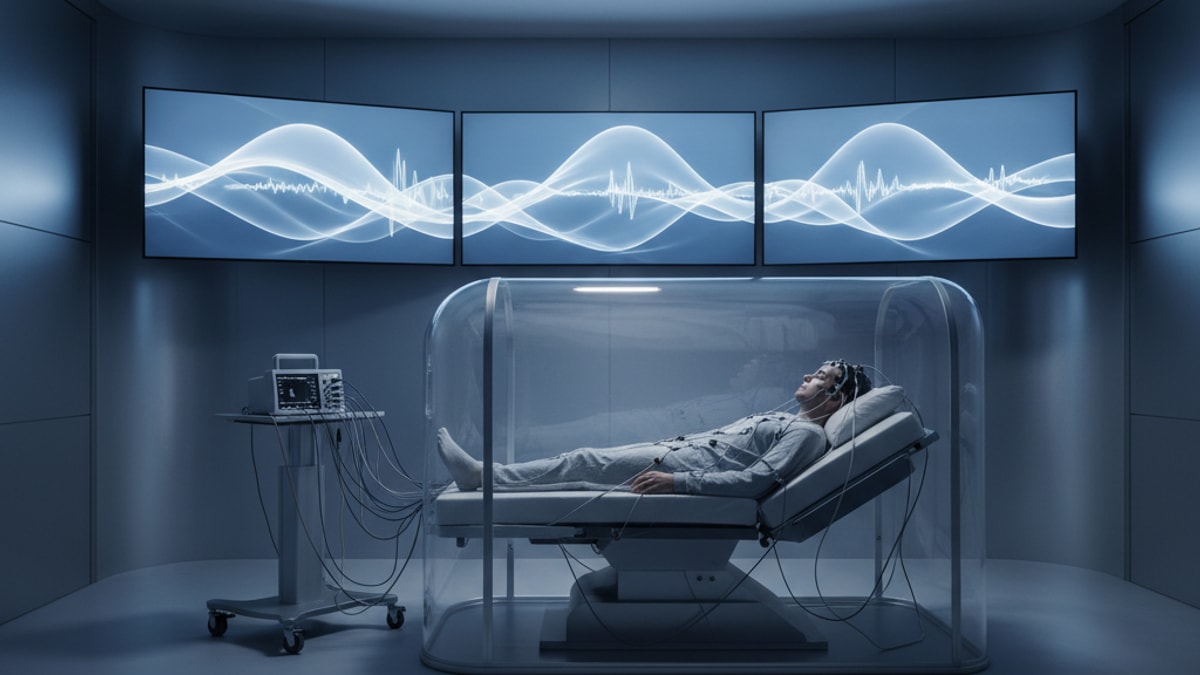 Blog Post: CJC-1295 for sleep - Professional illustration