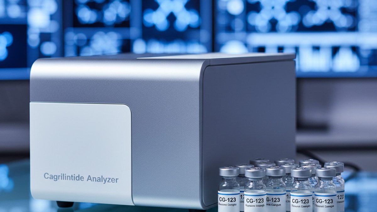 Blog Post: Cagrilintide research review - Professional illustration