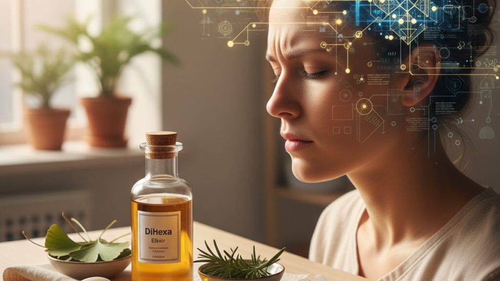 Blog Post: Dihexa needles syringes - Professional illustration