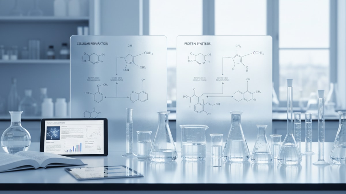 Blog Post: CJC-1295 no DAC beginners guide - Professional illustration