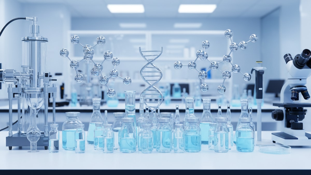 Blog Post: CJC-1295 needles syringes - Professional illustration