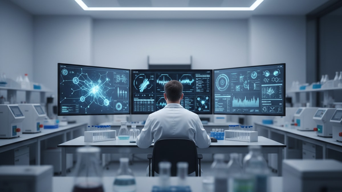 Blog Post: CJC-1295 no DAC for fat loss - Professional illustration