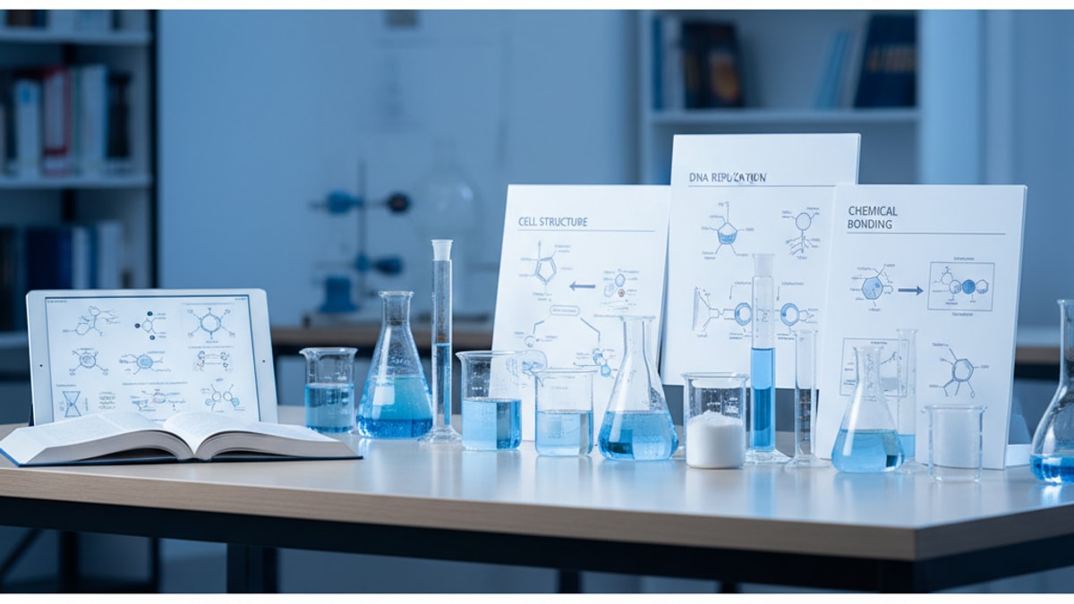 Blog Post: CJC-1295 no DAC science explained - Professional illustration