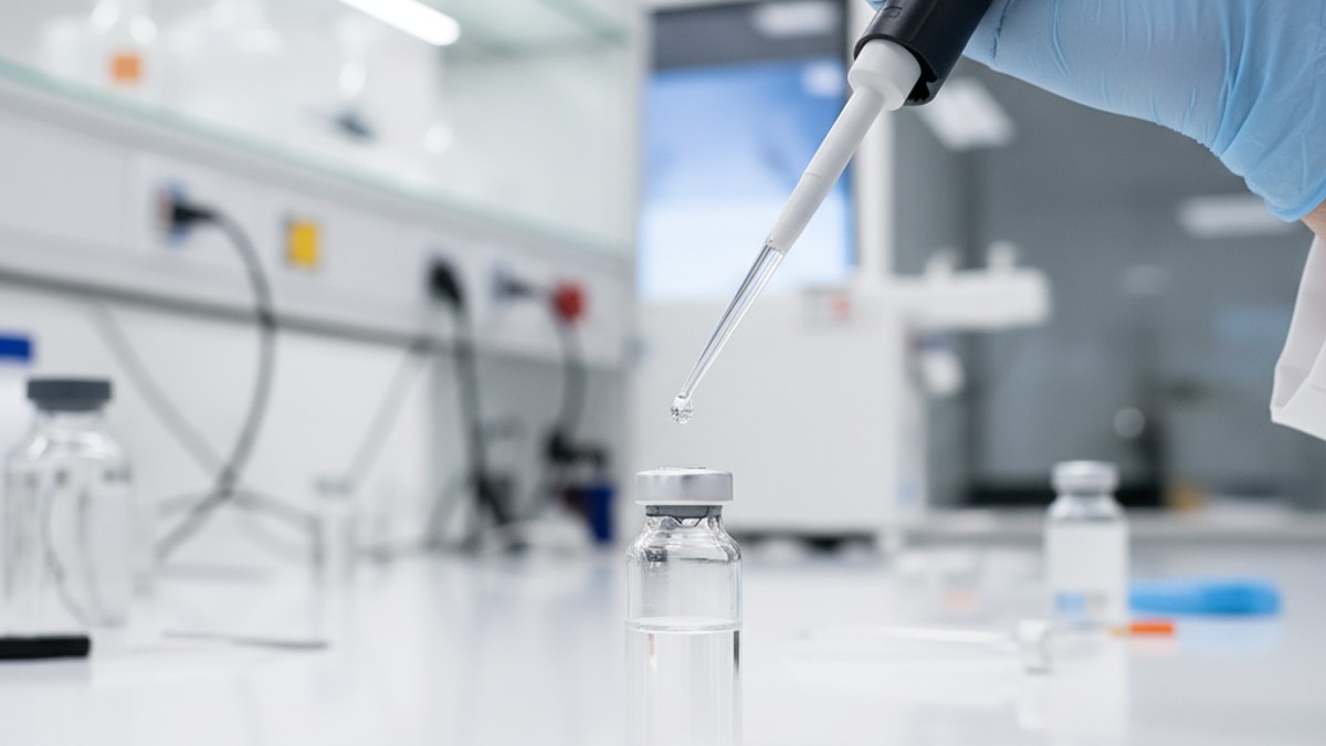 Blog Post: how to reconstitute Retatrutide - Professional illustration