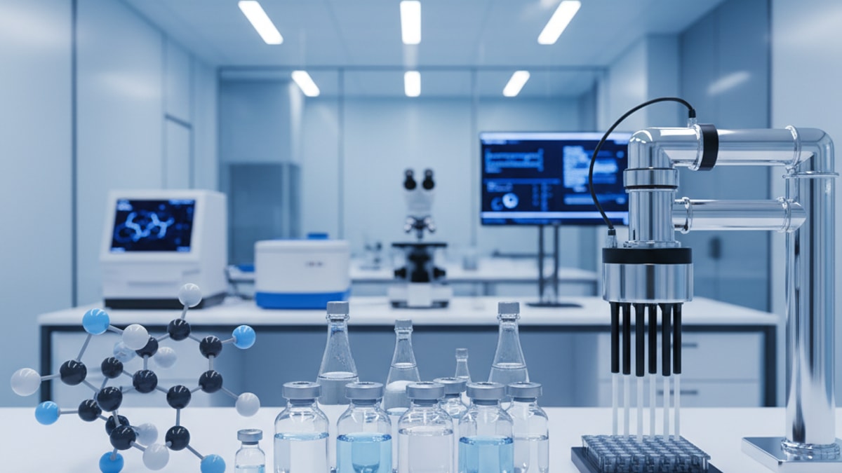 Blog Post: Retatrutide half life - Professional illustration