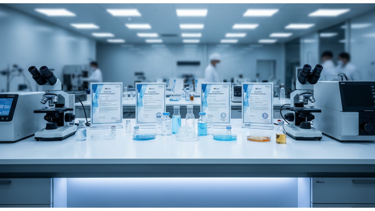 Blog Post: GHRP-6 Acetate vs Sermorelin - Professional illustration