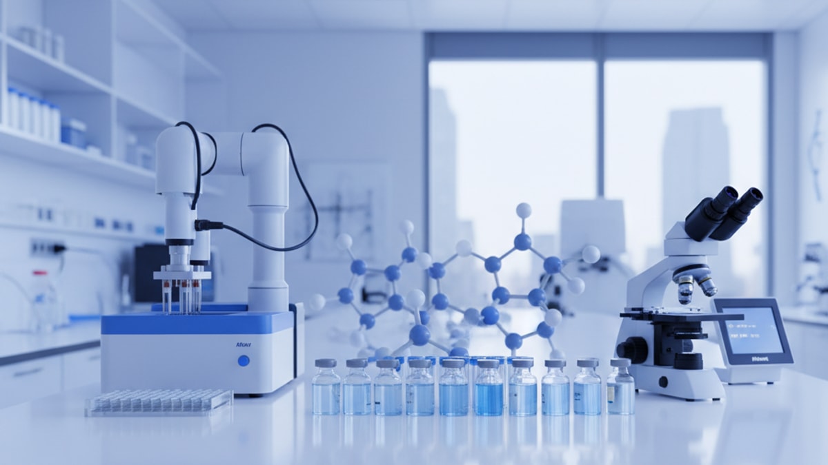 Blog Post: Sermorelin for body composition - Professional illustration