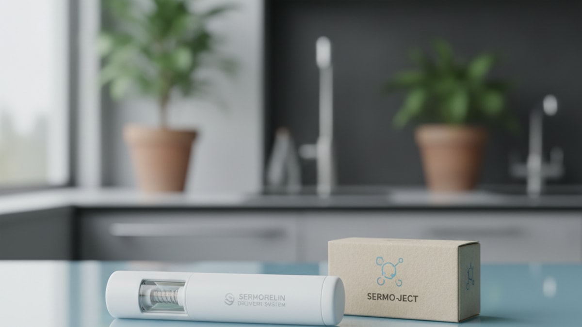 Blog Post: where to buy Sermorelin - Professional illustration