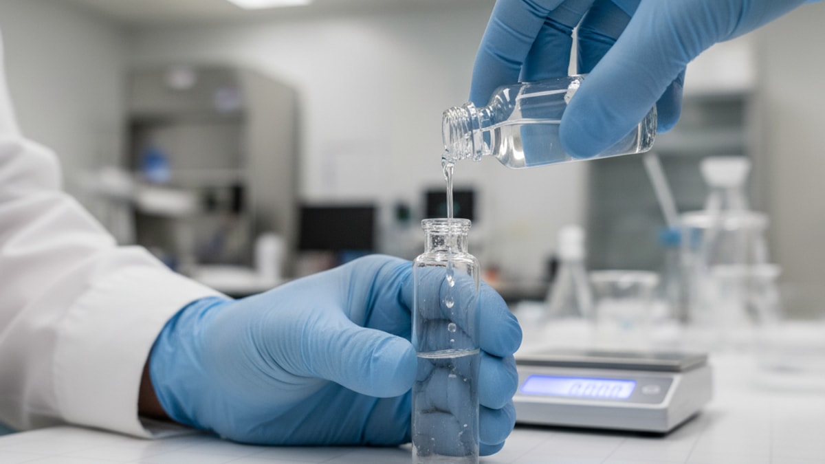 Blog Post: CJC-1295 no DAC vial size - Professional illustration