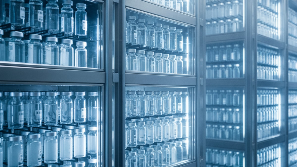 Blog Post: CJC-1295 storage - Professional illustration