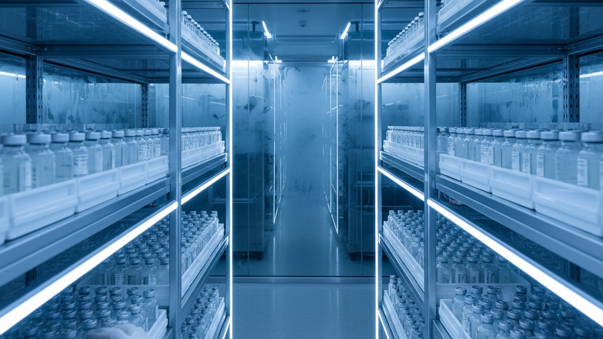 Blog Post: does Sermorelin need refrigeration - Professional illustration