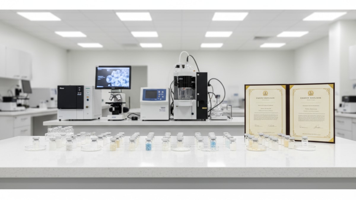 Blog Post: Retatrutide quality real vs fake - Professional illustration