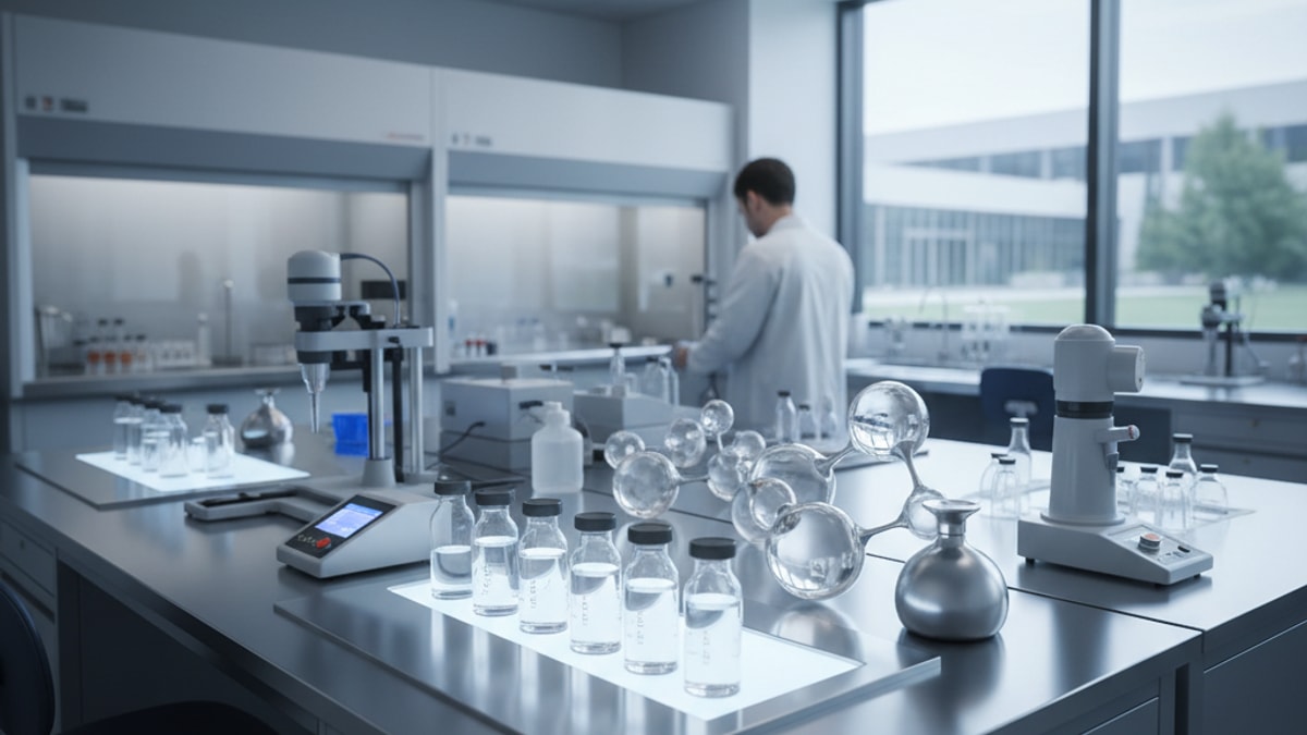 Blog Post: Cagrilintide half life - Professional illustration