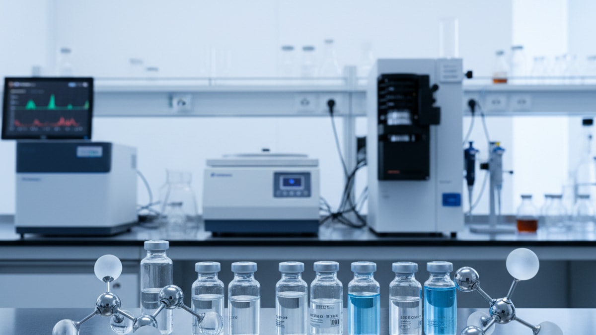 Blog Post: Sermorelin for growth hormone release - Professional illustration