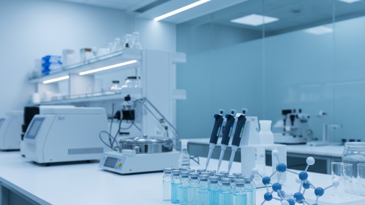 Blog Post: CJC-1295 for growth hormone release - Professional illustration