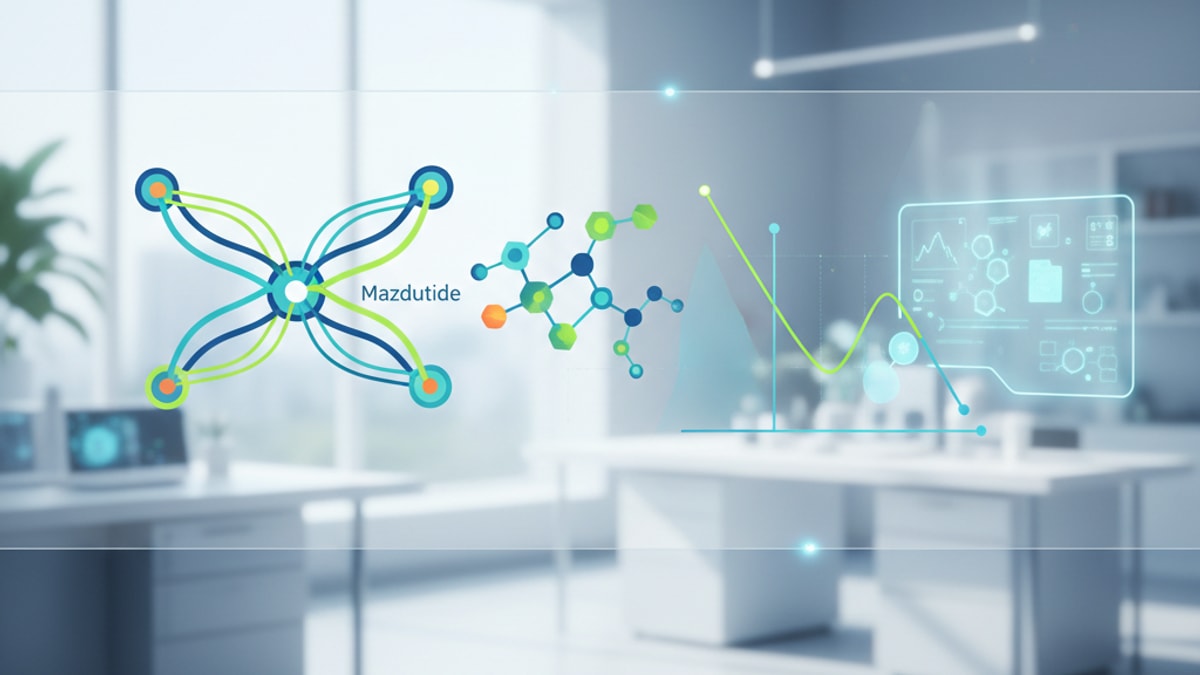 Blog Post: Mazdutide for obesity - Professional illustration