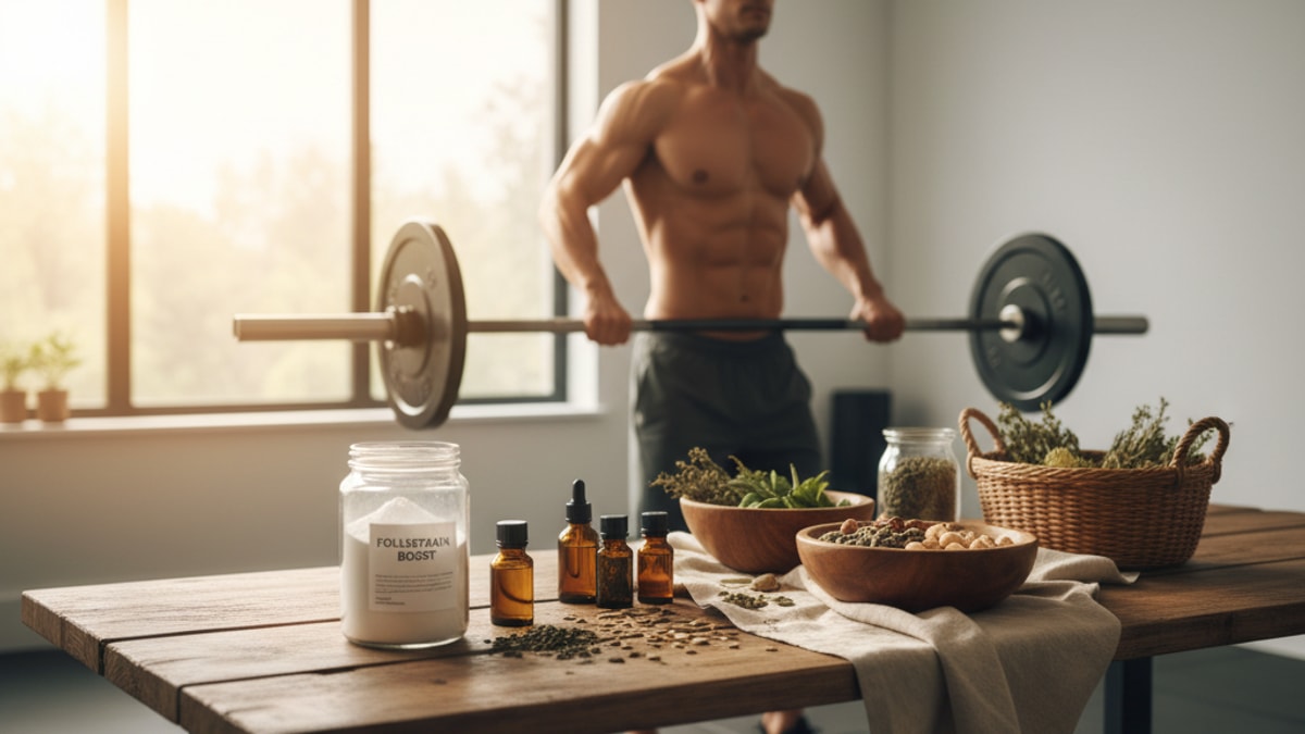 Blog Post: Follistatin-344 for strength - Professional illustration