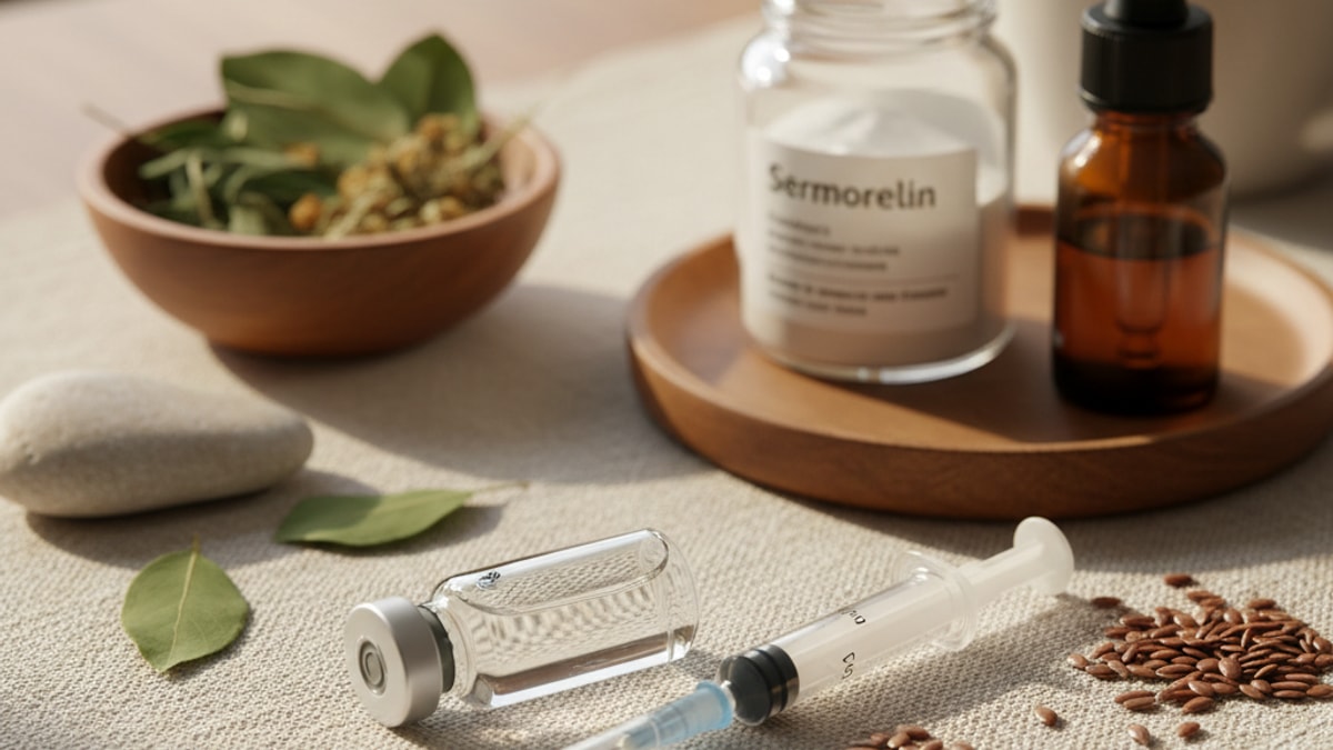 Blog Post: how many doses vial Sermorelin - Professional illustration