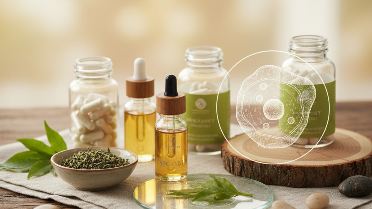 Blog Post: BPC-157 mechanism of action detailed - Professional illustration