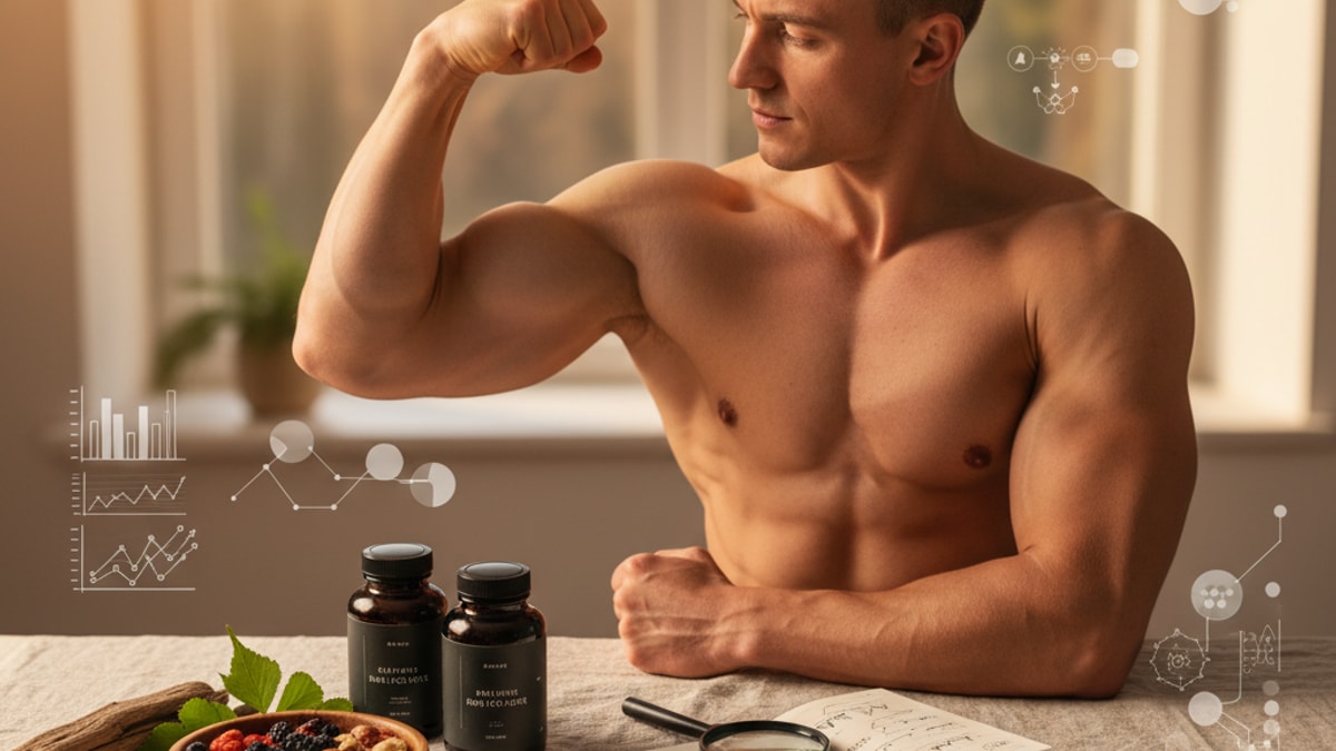 Blog Post: does Wolverine Stack help recovery research - Professional illustration