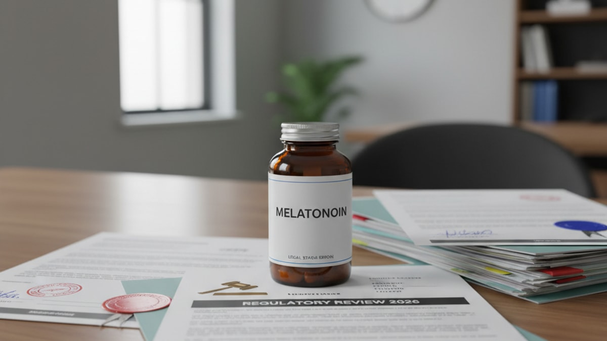 Blog Post: is Melatonin legal 2026 status - Professional illustration