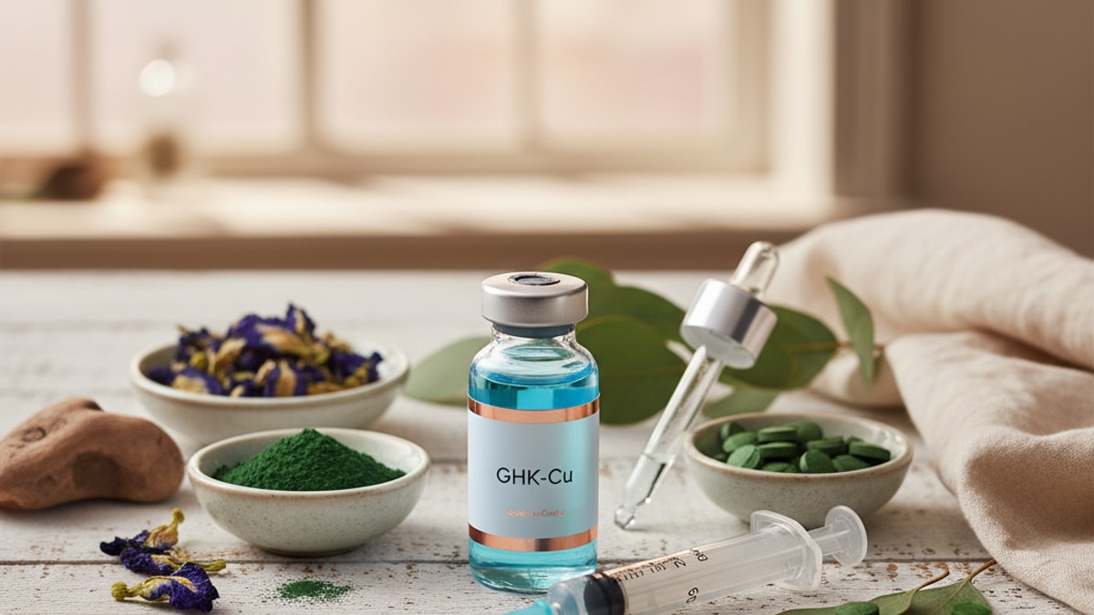 Blog Post: how many doses vial GHK-Cu - Professional illustration