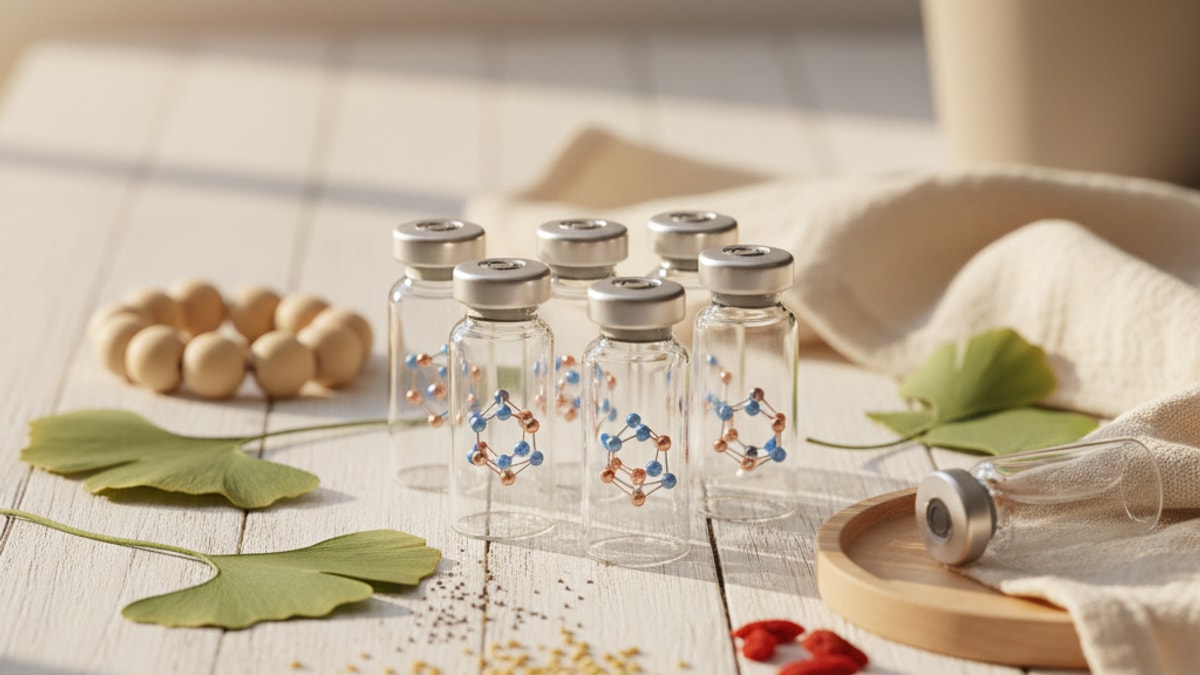 Blog Post: can you stack AHK-Cu other peptides - Professional illustration