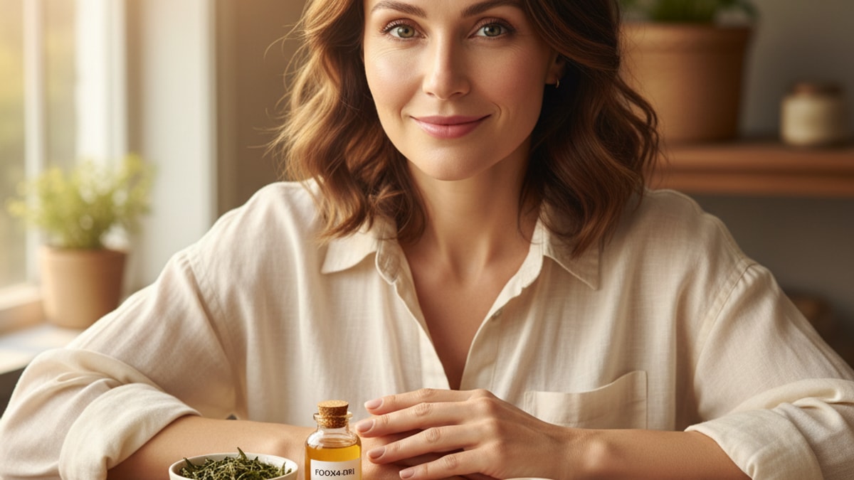 Blog Post: FOXO4-DRI anti-aging results timeline expect - Professional illustration