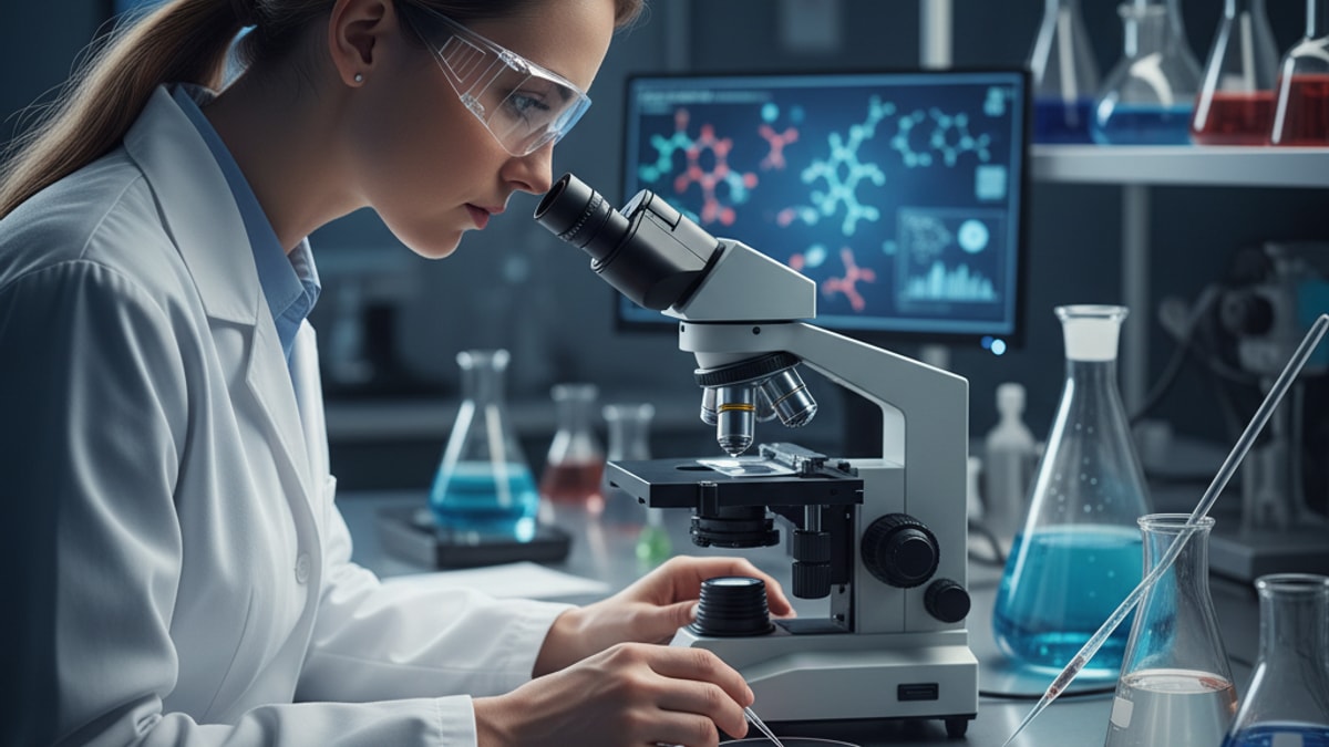 Blog Post: does LL-37 help antimicrobial research - Professional illustration